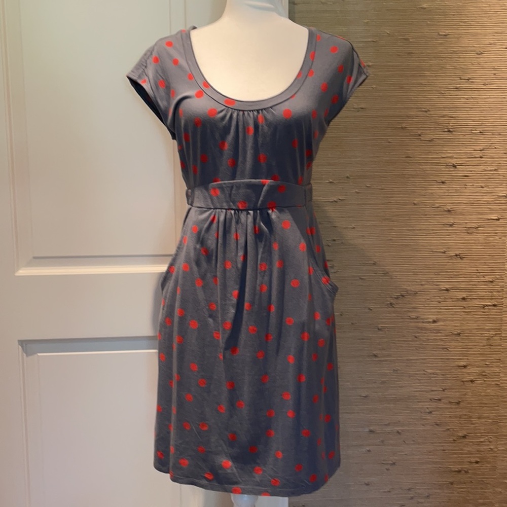 Boden polkadot dress size 6
